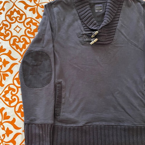 Zara men's blouse dark blue like new XL