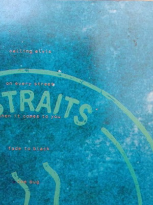 Dire Straits LP record used, good condition