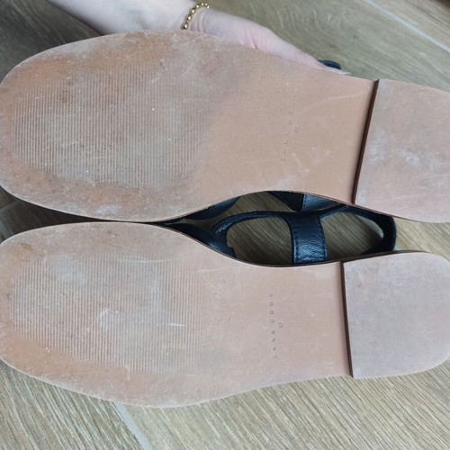 Zara Home cage sandals used, soft leather size 37
