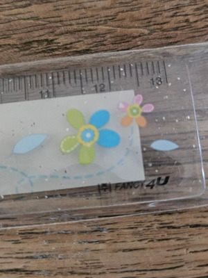 Ruler 13 cm new