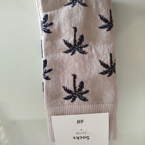 H&M socks beige brand new