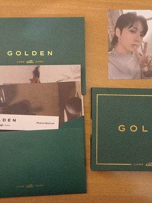 BTS Jungkook Golden Weverse Album like new