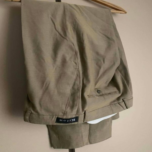 Men's spring suit Soufleris No50 like new, beige