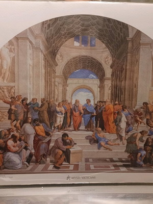 Painting Raphael The School of Athens new
