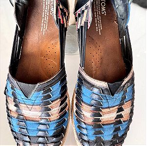 Παπούτσια Toms huarache black multi stripe