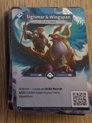 Altered TCG Ordis pre-made deck 40 cards glossy like new
