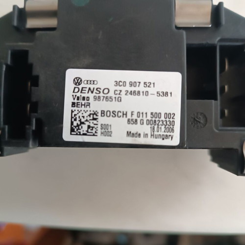 VW Passat '05-'11 heater resistor used, code 3C0907521