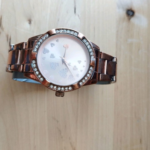 Women's watch used, pink, needs new battery
