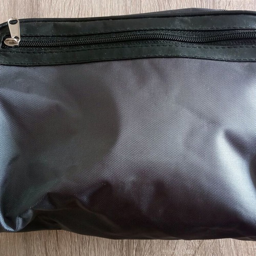 Toiletry bag black/dark green like new