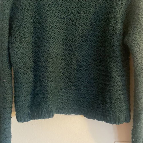 Blouse used, size M, green