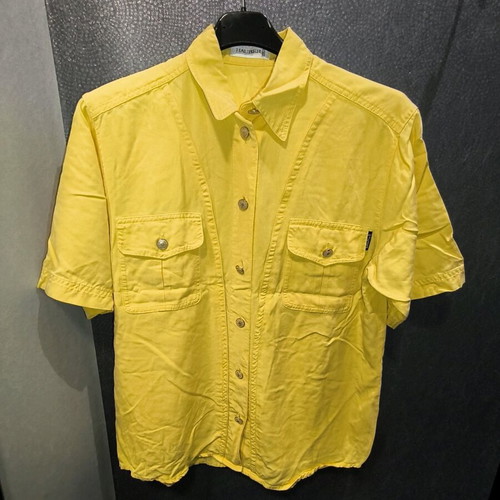 Hauber vintage yellow shirt like new