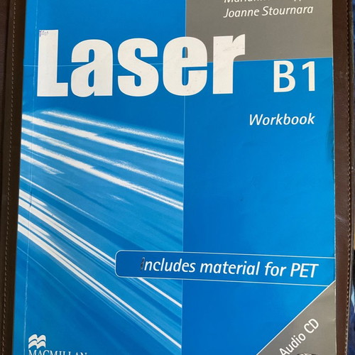 Laser B1 Workbook English learning book used