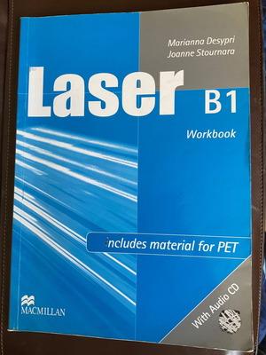 Laser B1 Workbook English learning book used