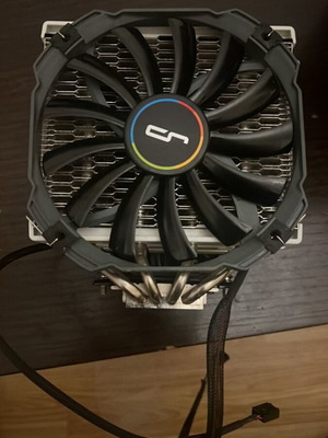 Cryorig H7 Quad Lumi CPU Cooler used, without brackets or screws