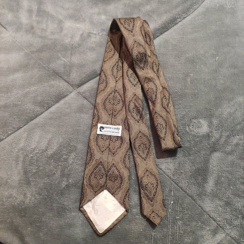 Pierre Cardin tie like new, beige and brown