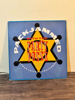 Packjammed with the Party Posse vinyl used, electronic