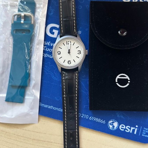 Alexander James watch waterproof like new, Seiko movement