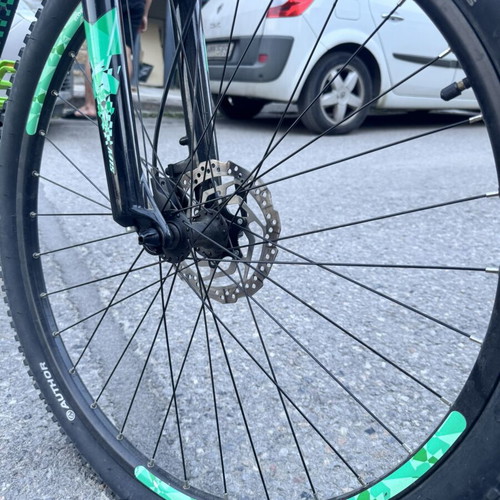Peugeot M02 Mountain Bike MTB, black and green