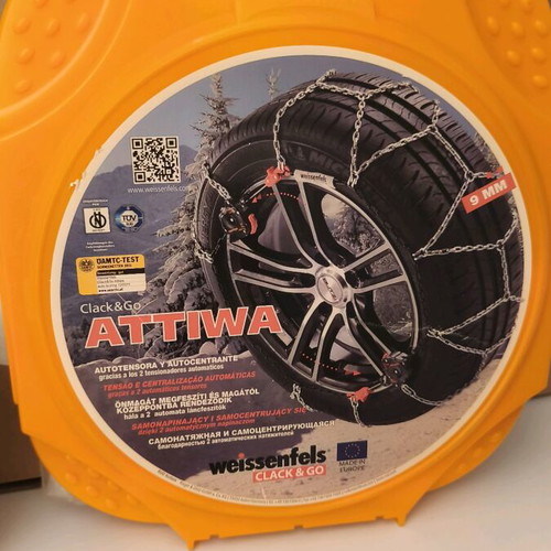 Weissenfels Clack & Go M43 No 12 (9mm) snow chains new, 2 pcs