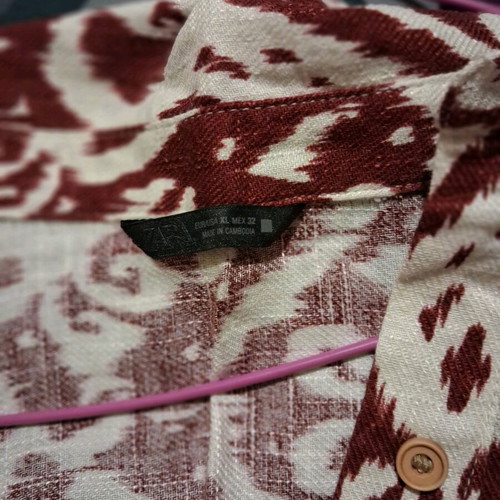 Zara blouse XL multicolored like new