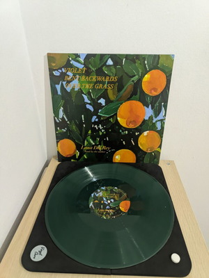 LP Lana Del Rey Violet Bent Backwards Over The Grass μεταχειρισμένο, limited edition, πράσινο