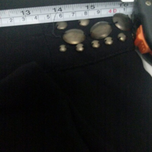 Desigual pants black size M with unique design, unused