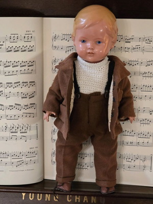 Κούκλα Schildkröt συλλεκτική αριθμημένη δεκαετίας 1950-1960 μεταχειρισμένη