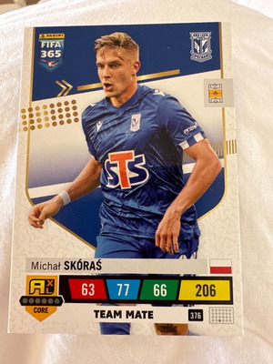 Michal Skoras Panini FIFA 365 κάρτα μεταχειρισμένη #376
