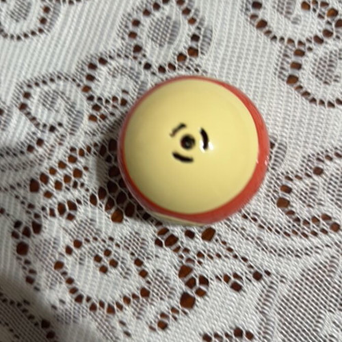 Bowling ball lighter used, collectible