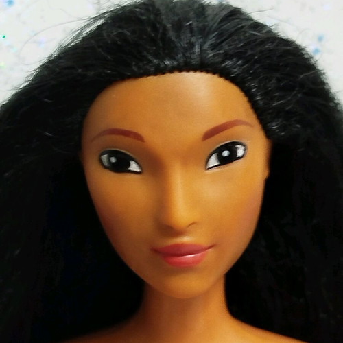 Pocahontas doll by Mattel used with flaws