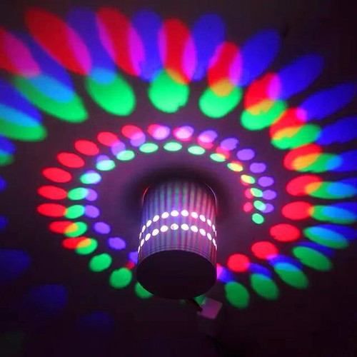 RGB spiral lamp new with remote control
