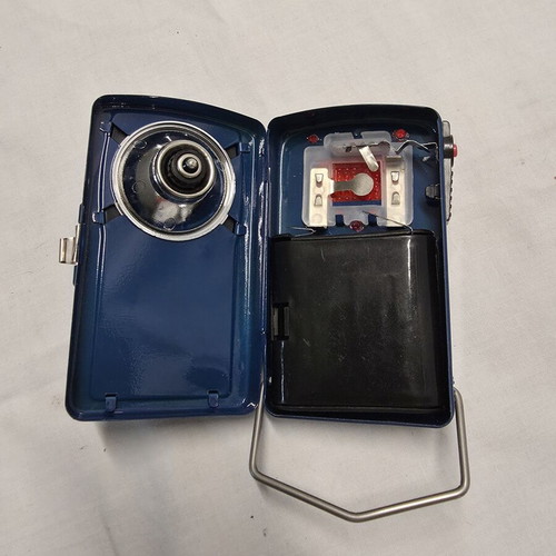 Nature Zoom Morselampe flashlight used, with Morse code button