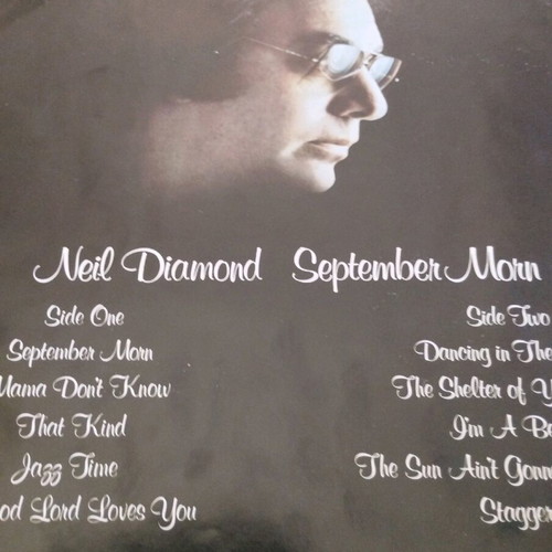 Neil Diamond September Morn LP album used, pop