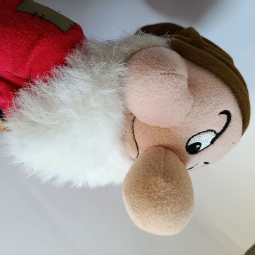 Grumpy plush dwarf Snow White and the Seven Dwarfs Disney 40cm like new