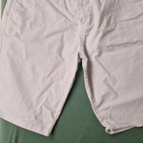 Calliope cotton bermuda shorts in ice gray like new, size M