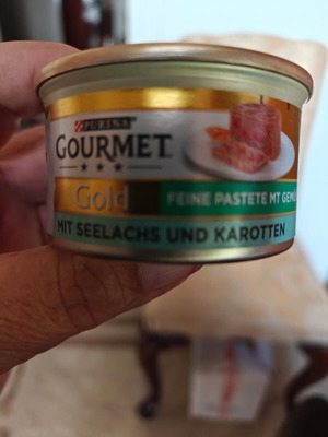 Purina Gourmet Gold πατέ καινούργιο 12x85gr με μπακαλιάρο και καρότα