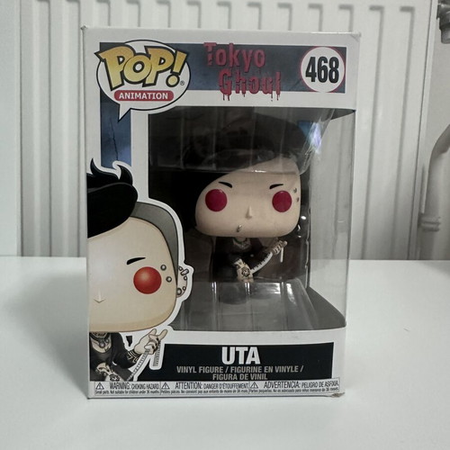 Tokyo Ghoul Uta Funko Pop vinyl figure used, damaged box