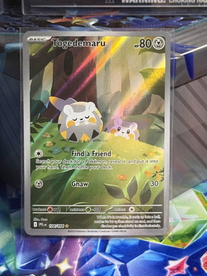 Togedemaru PFL 104 card like new