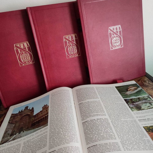 Domi Encyclopedias used, set of 18 volumes