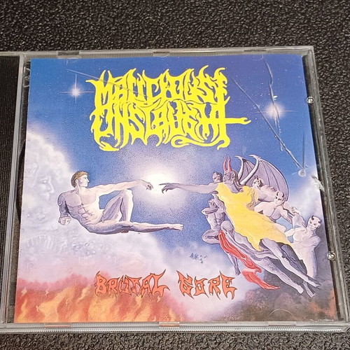 Malicious Onslaught Brutal Gore CD used, death/thrash metal
