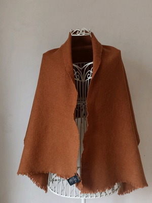 Cos women's wool scarf like new, brown