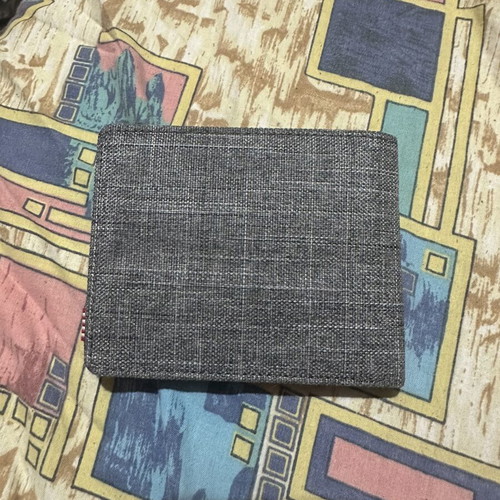 Herschel wallet, grey, lightly used
