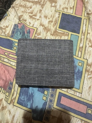 Herschel wallet, grey, lightly used