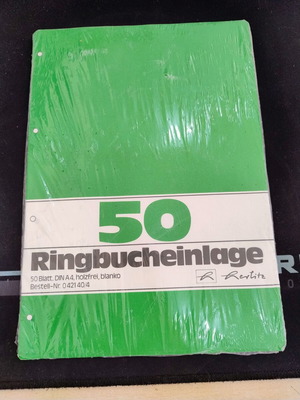 Herlitz A4 White Replacement Sheets Pack of 50 New