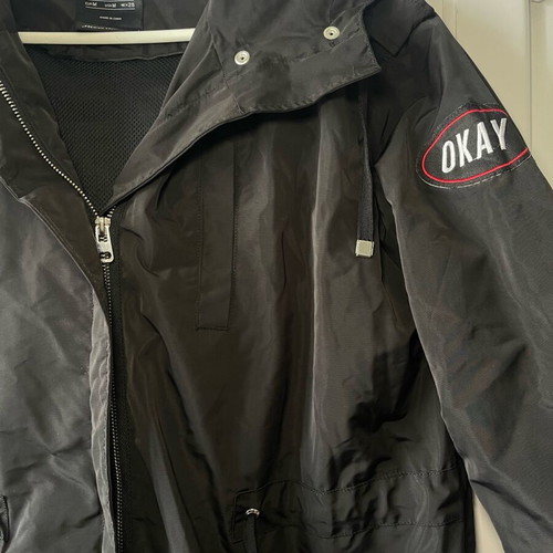 Bershka unisex jacket new black size M