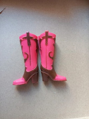 Barbie Vintage Cowboy Boots like new