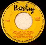  Vinyl record 45 - Mireille Mathieu