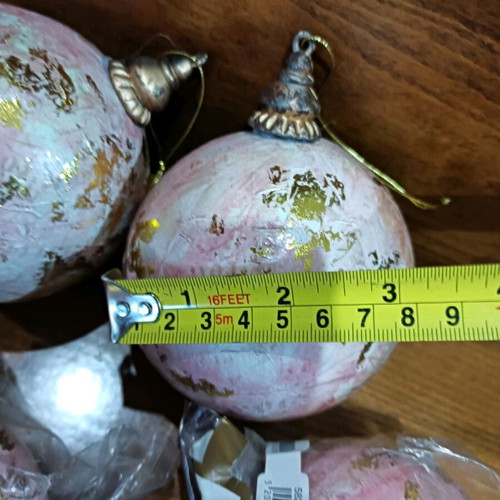 Trimar Christmas balls set of 6, new, early 00s