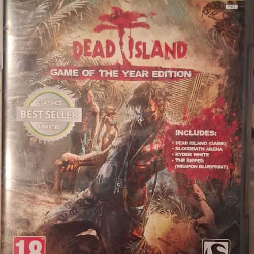 Dead Island GOTY Edition Xbox 360 game like new