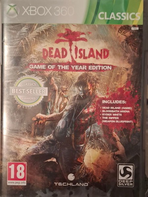 Dead Island GOTY Edition Xbox 360 game like new